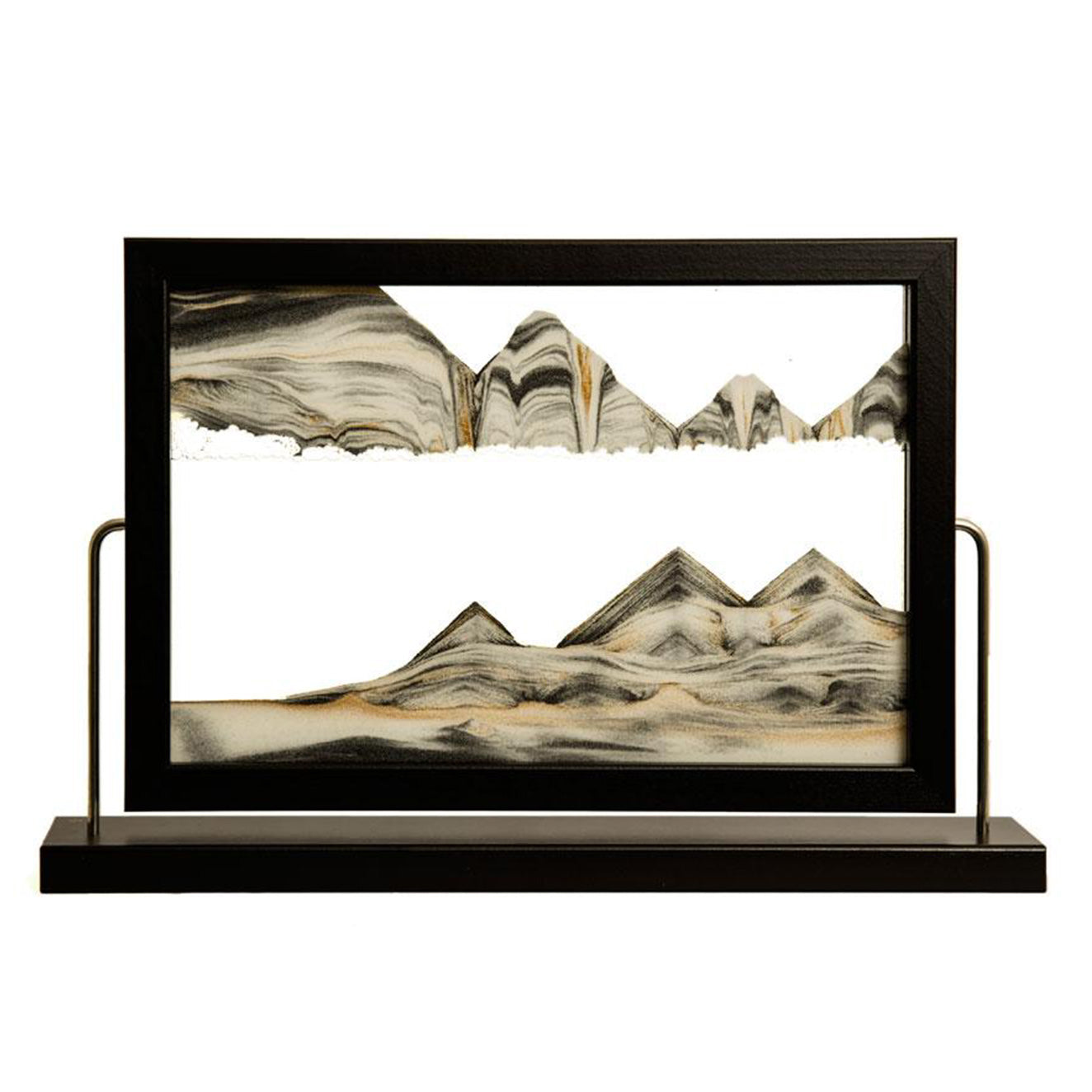 Picture of KB Collection Window Black Sand Picture- By Klaus Bosch Sold by MovingSandArt.com