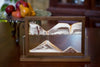 Picture of KB Collection Landscape Walnut Sand Art dining room- By Klaus Bosch sold by MovingSandArt.com
