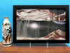 Picture of KB Collection Movie Series Wall Mount Outer Space Sand Art with vase- By Klaus Bosch sold by MovingSandArt.com