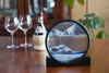 Picture of Deep Sea Omega Meteor Sand Art dining room wine- By Klaus Bosch Sold By MovingSandArt.com