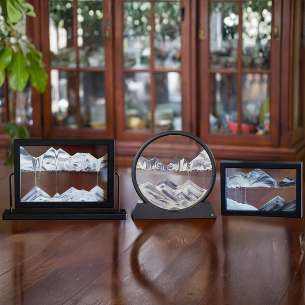 Framed Moving Sand Art | Desktop Series by Klaus Bosch