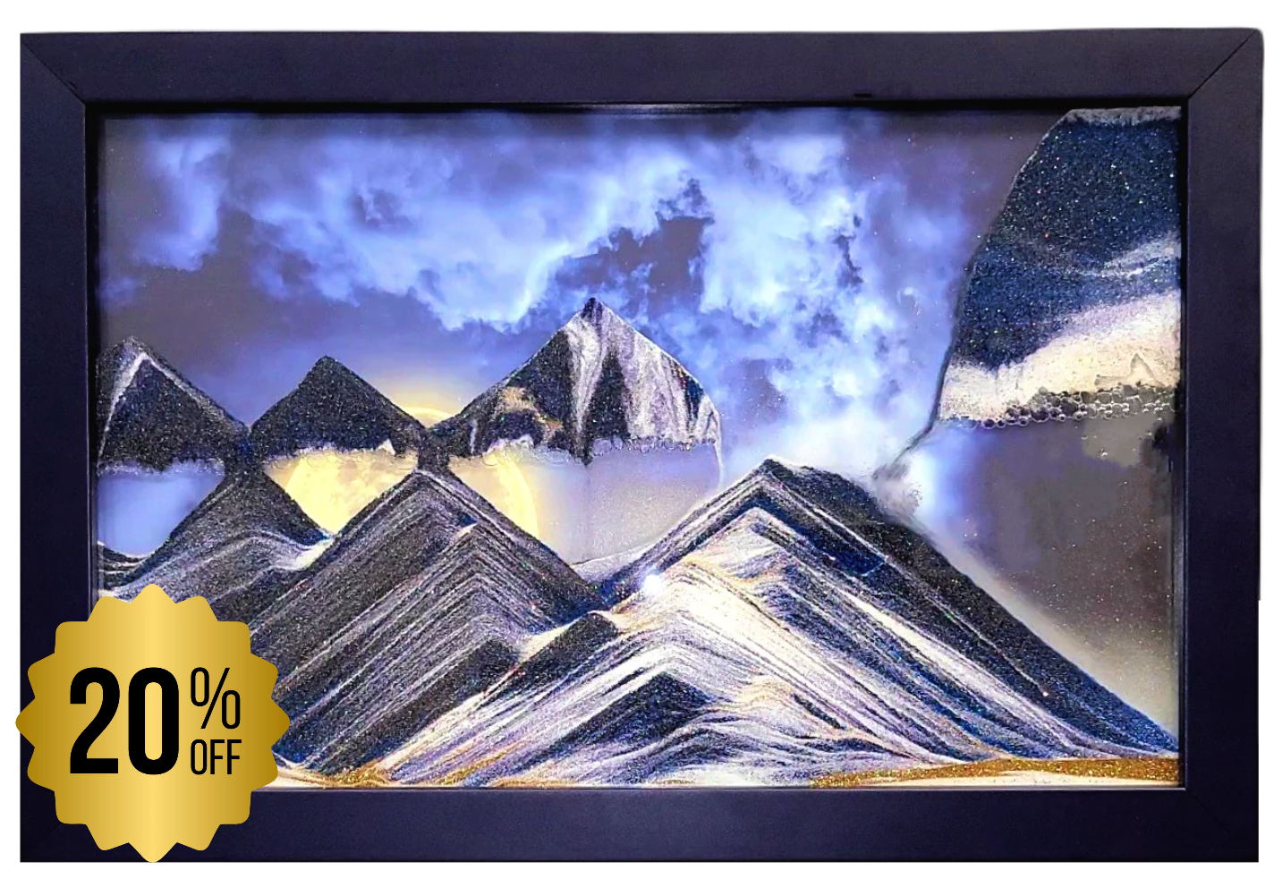 Harvest Moon Movie Moving Sand Art- By Klaus Bosch