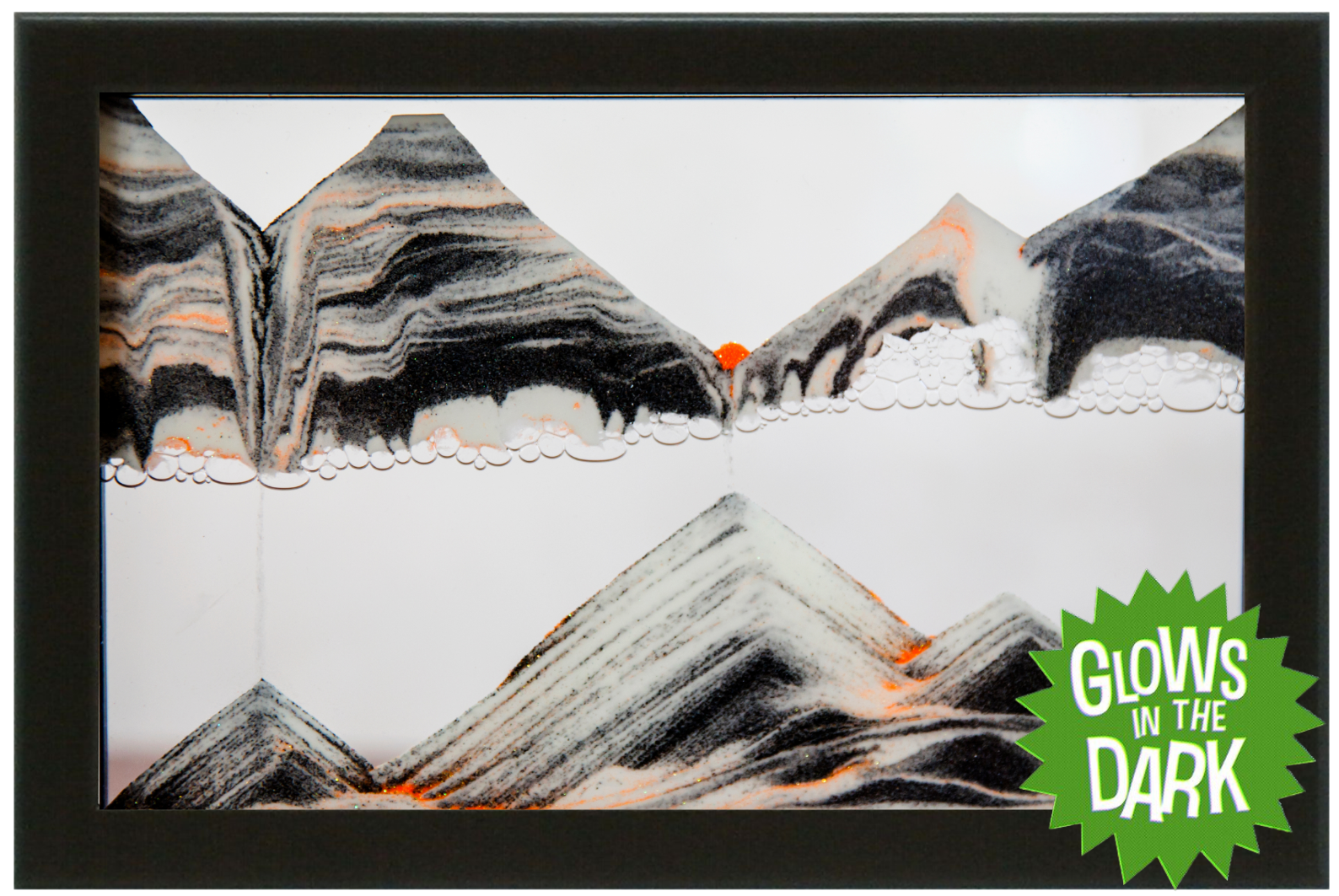 Glow-In-The-Dark Horizon Night Glow- Moving Sand Art- By Klaus Bosch