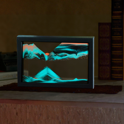 Glow-In-The-Dark Horizon Night Glow- Moving Sand Art- By Klaus Bosch