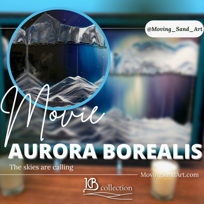 Aurora Borealis Movie Moving Sand Art- By Klaus Bosch