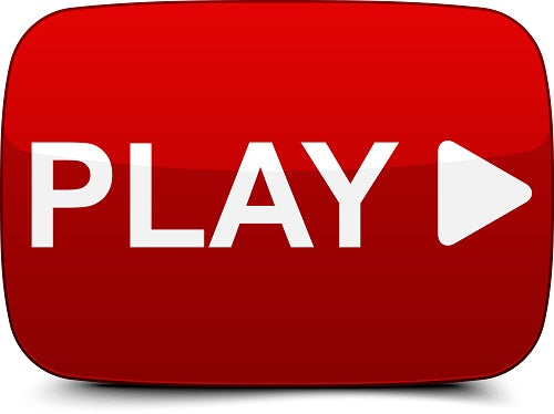 Play Now Button - Click on the Red Button Stock Vector - Illustration of  banner, movie: 182469528