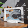 B-Stock Silhouette Diver Moving Sand Art- By Klaus Bosch