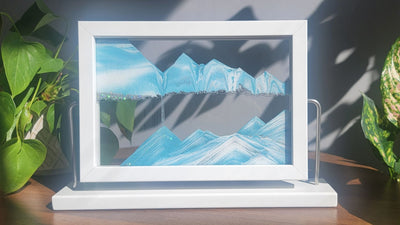 (NEW!) Window Iceberg  Moving Sand Art- By Klaus Bosch