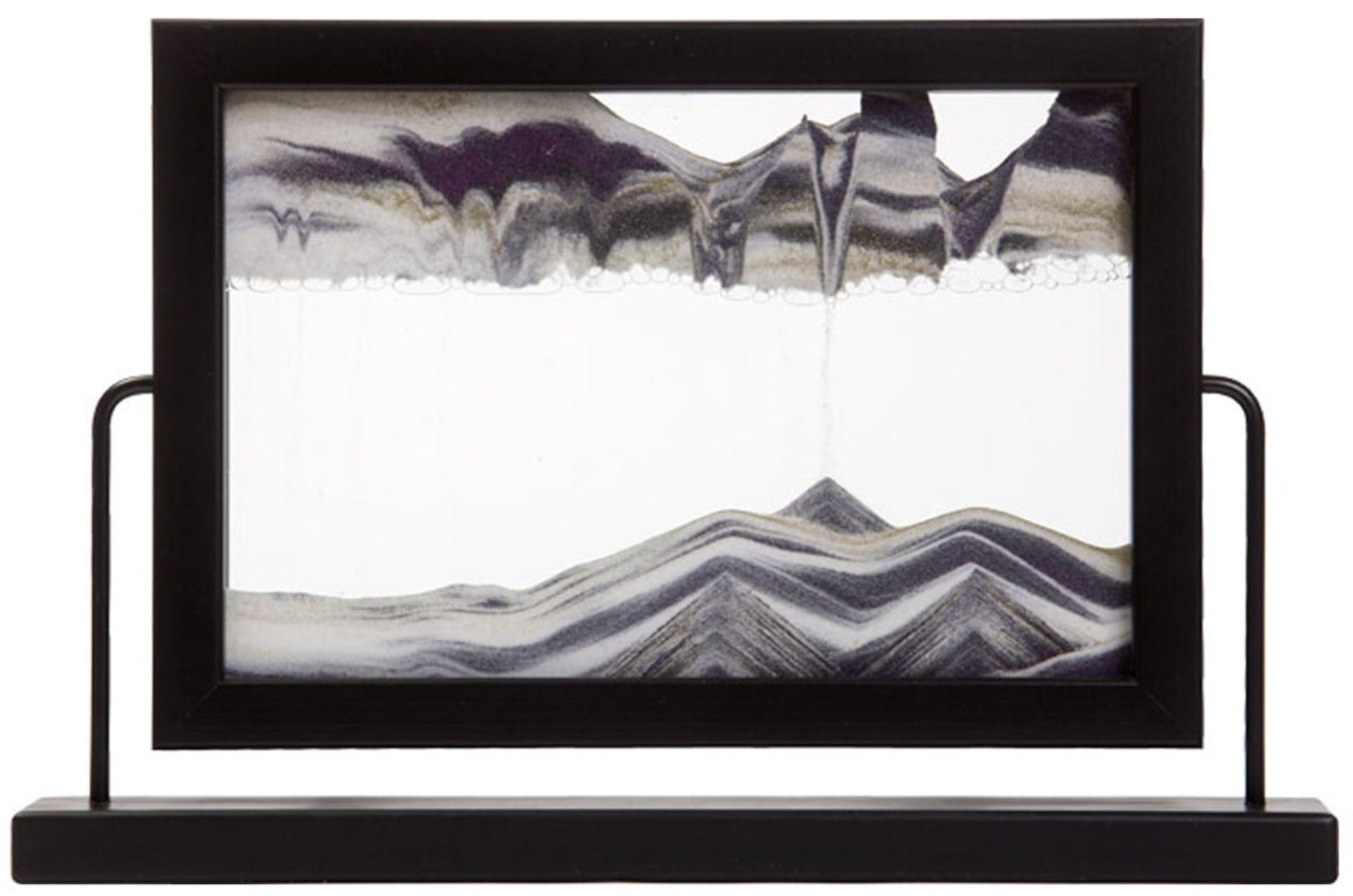 Window Black Moving Sand Art- By Klaus Bosch