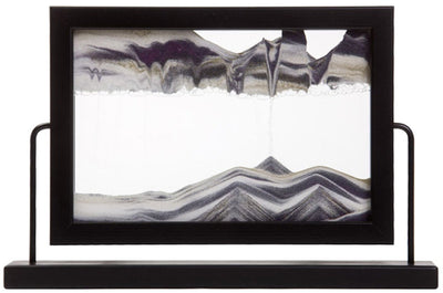 Picture of KB Collection Window Black Sand Art - By Klaus Bosch sold by MovingSandArt.com