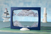 Picture of KB Collection Screenie Ocean Two-Tone Sand Art boat- By Klaus Bosch sold by MovingSandArt.com
