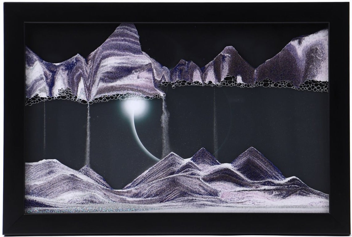 Diamond Ring Movie Moving Sand Art- By Klaus Bosch