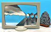 Picture of KB Collection Screenie Grey Sand Art with rock- By Klaus Bosch sold by MovingSandArt.com