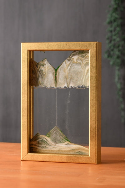 NEW! Horizon Rich Gold Moving Sand Art- By Klaus Bosch