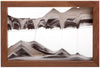 Picture of Horizon Walnut Sand Art- By Klaus Bosch Sold By MovingSandArt.com
