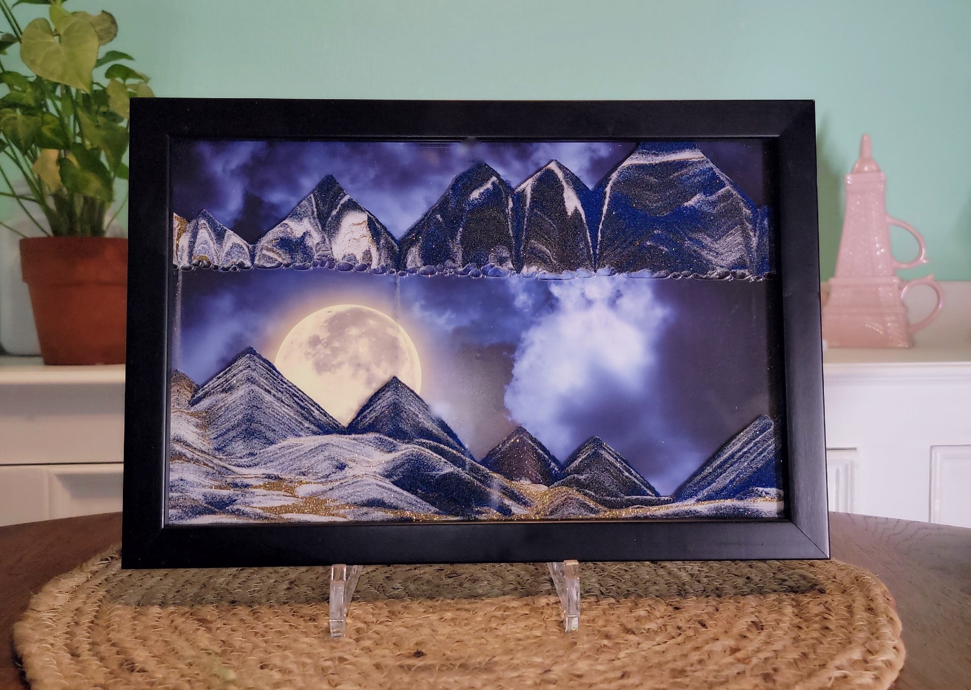Moving Sand Art Picture with a Frame 12 Moving Sand Art