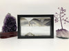 Picture of KB Collection Horizon Black Sand Art with amethyst- By Klaus Bosch sold by MovingSandArt.com