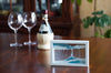 Picture of KB Collection Horizon Iceberg Sand Art dining room with wine- By Klaus Bosch sold by MovingSandArt.com