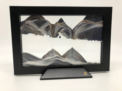 Picture of KB Collection Silhouette Night Shift Sand Art on white - By Klaus Bosch sold by MovingSandArt.com