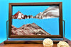 Picture of KB Collection Landscape Walnut Sand Art with balls- By Klaus Bosch sold by MovingSandArt.com