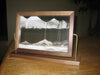 Picture of KB Collection Window Walnut Sand Art desk- By Klaus Bosch sold by MovingSandArt.com