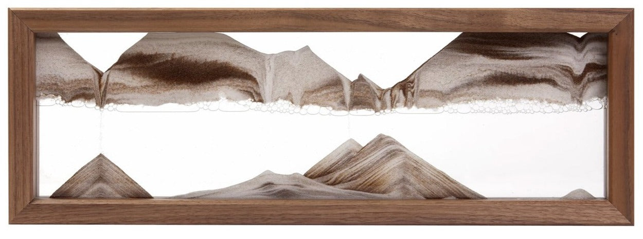 Picture of KB Collection Triple X Walnut Sand Art - By Klaus Bosch sold by MovingSandArt.com
